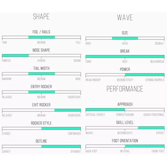 Planche de surf Channel Island Rook 15