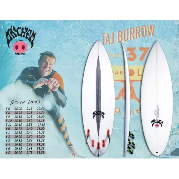Surfboard Lost Tube Pig