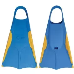 Orca Bodyboard Fins Royal/Gold