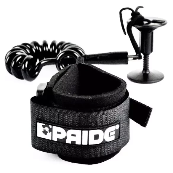 Pride standard wrist Bodyboard leash Black