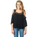 T-Shirt Rip Curl Partij black