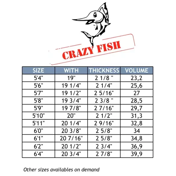 Tavola da surf MS Crazy Fish