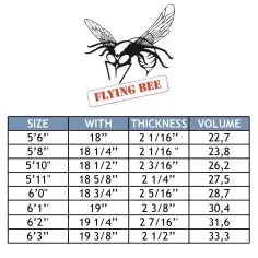 Tavola da surf MS Flying Bee 6'1'' 2