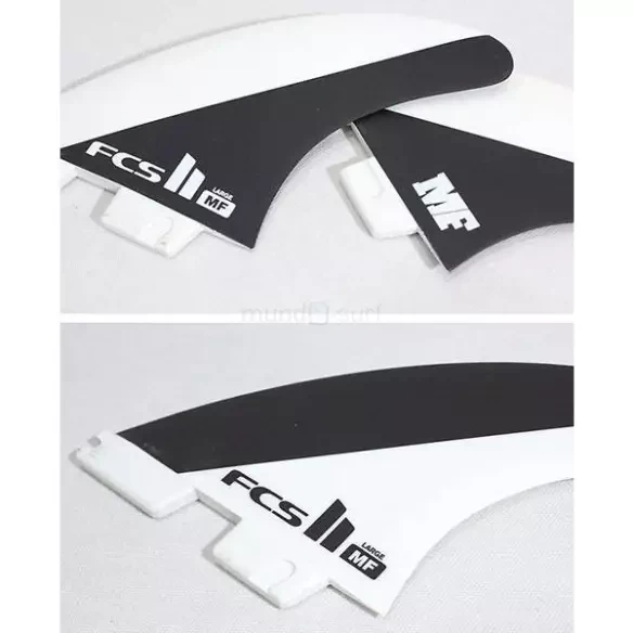 Pinne FCSII Mick Fanning PC Black/White