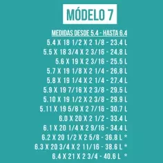 Prancha de foam pre-shapeado Teccel modelo 7 2