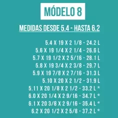 Foam pre-shaped Teccel modello 8 2