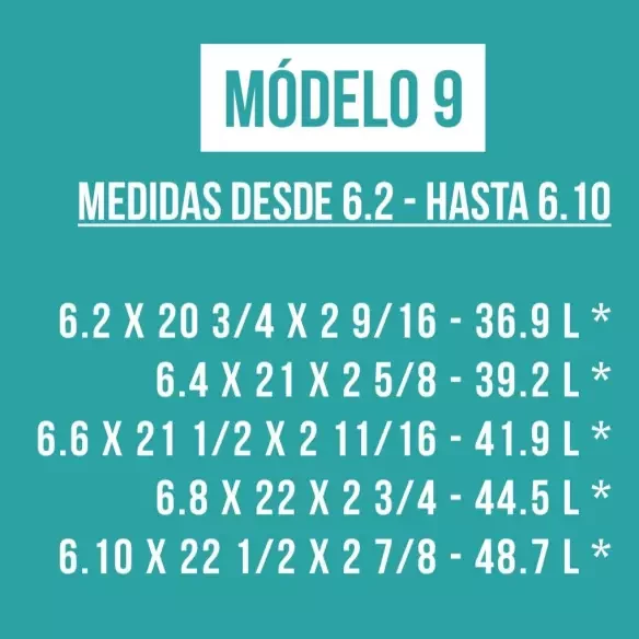 Schuim pre shapeado Teccel model 9