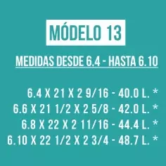 Foam pre shapeado Teccel modell 13 2