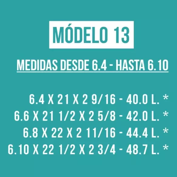 Schuim pre shapeado Teccel model 13