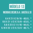 Schuim pre shapeado Teccel model 13