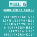 Foam pre shapeado Teccel modelo 15