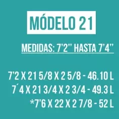 Foam pre shapeado Teccel modelo 21 2