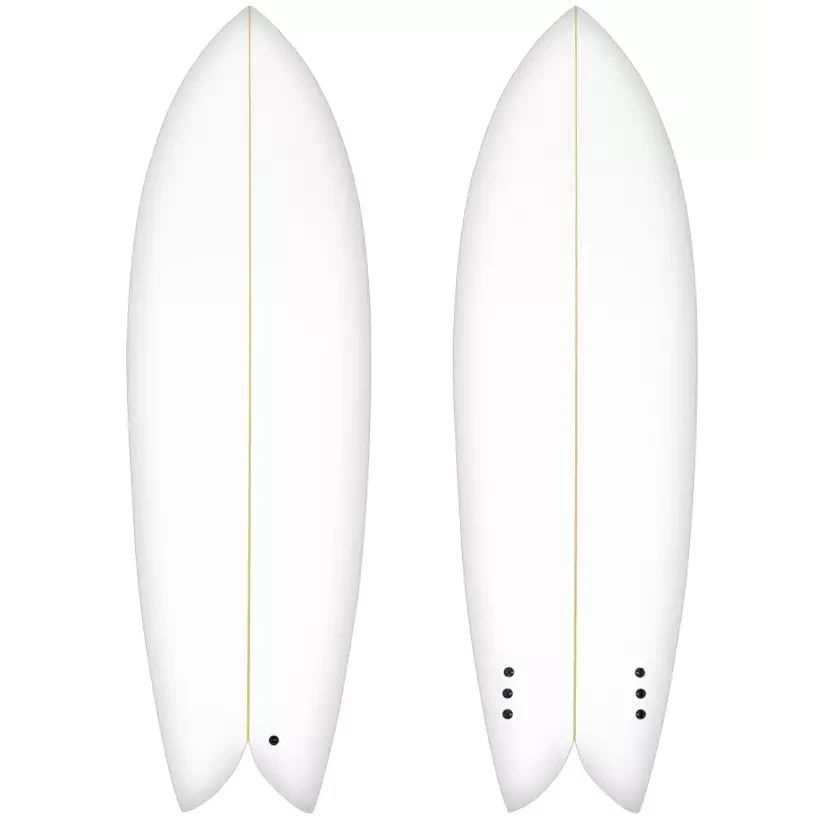 Prancha de foam pre-shapeado Teccel modelo 6