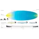 Surfboard Torq Summer TEC EPOXY White