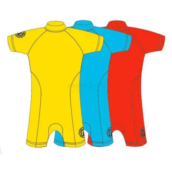 Lycra shorty bebe y niños Madness Yellow