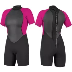Shorty O´Neill Reactor 2mm Womens Black/Berry