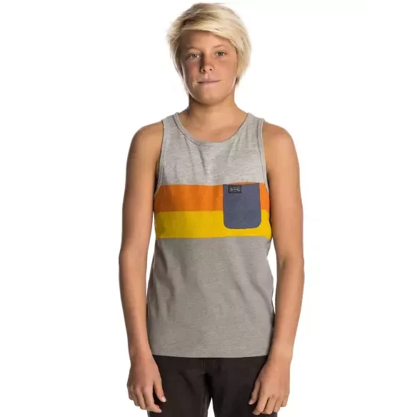 Camisa Rip Curl Edge Striped Tank Grey