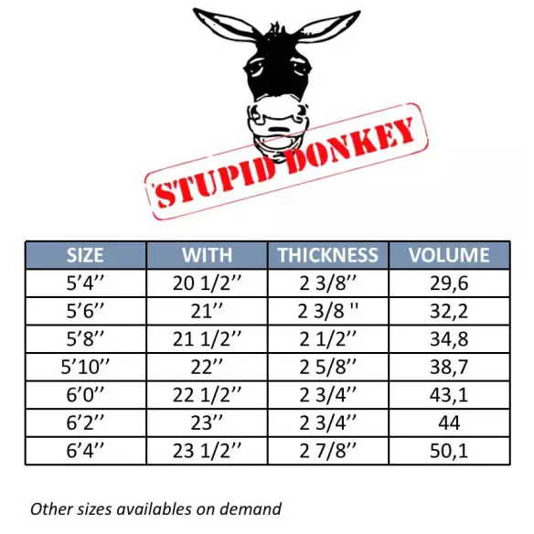 Prancha de surf MS Stupid Donkey CFE