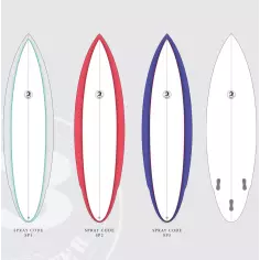 Prancha de surf Simon Anderson Single Flyer Rounded Pin 2