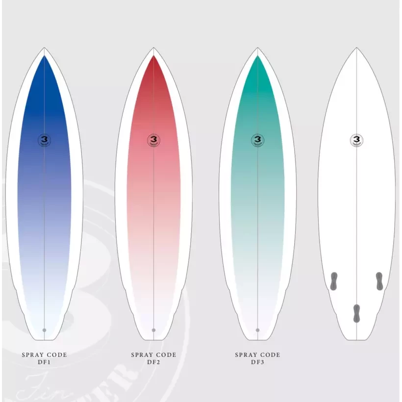 Surfboard Simon Anderson Double Flyer Round Square