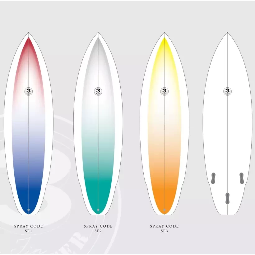 Surfbretter Simon Anderson Single Flyer Round Square