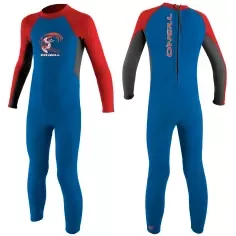 ONeill Wetsuit Reactor 2mm Toddler Ocean/Graphite/Red