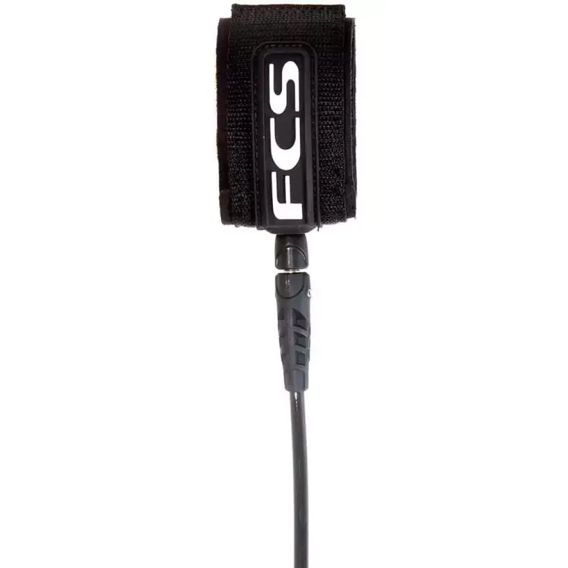 Leash de surf FCS Classic Regular Black