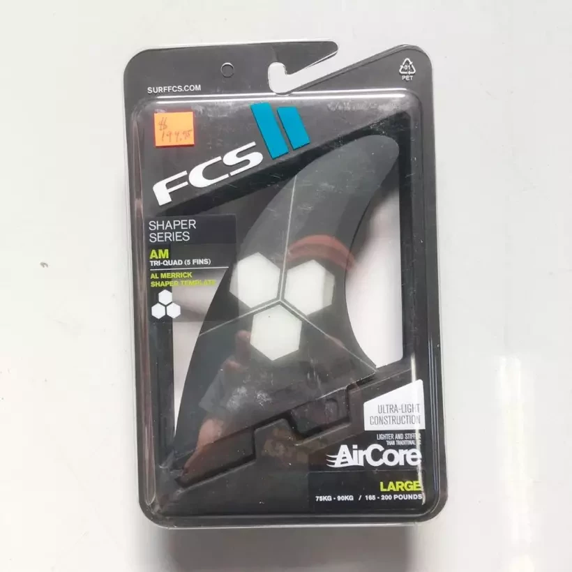 Pinne surf tri-quad FCSII Al Merrick PC AirCore