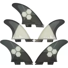 Quilhas surf tri-quad FCSII Al Merrick PC AirCore 2