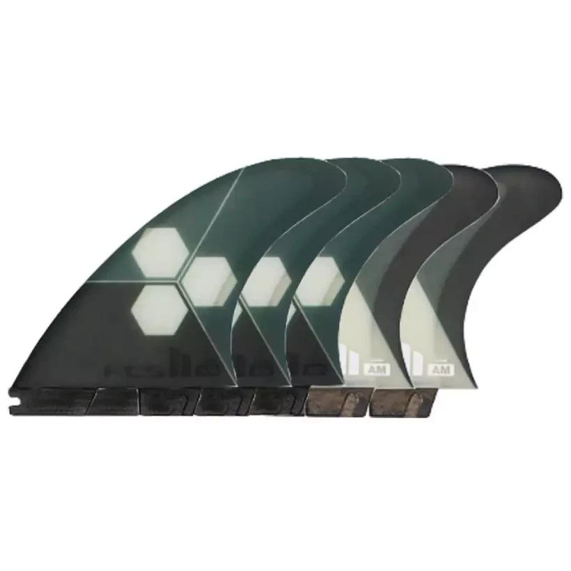 Quilhas surf tri-quad FCSII Al Merrick PC AirCore