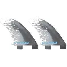 Finnen FCS PC Quad Rear Smoke/Blue
