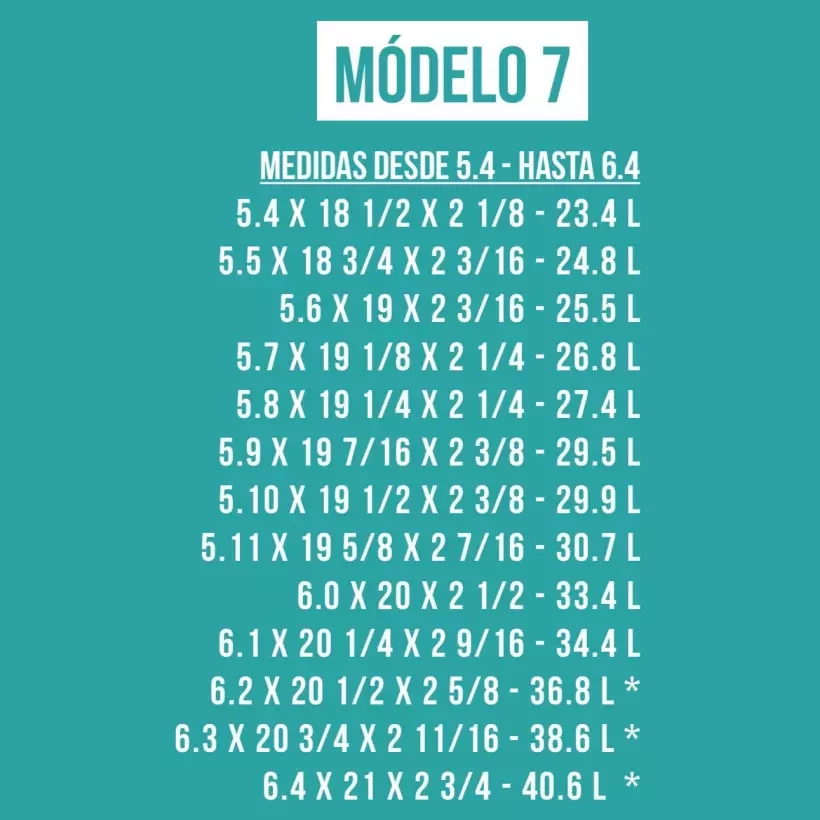 Prancha de foam pre-shapeado EPS modelo 7