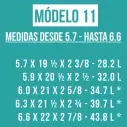 Schuim pre shapeado EPS model 11