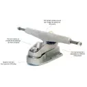 Ejes de surfskate Carver C7 Raw