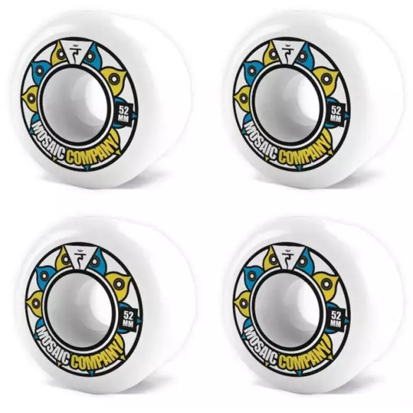 Ruote da skateboard Mosaic Energy 52mm