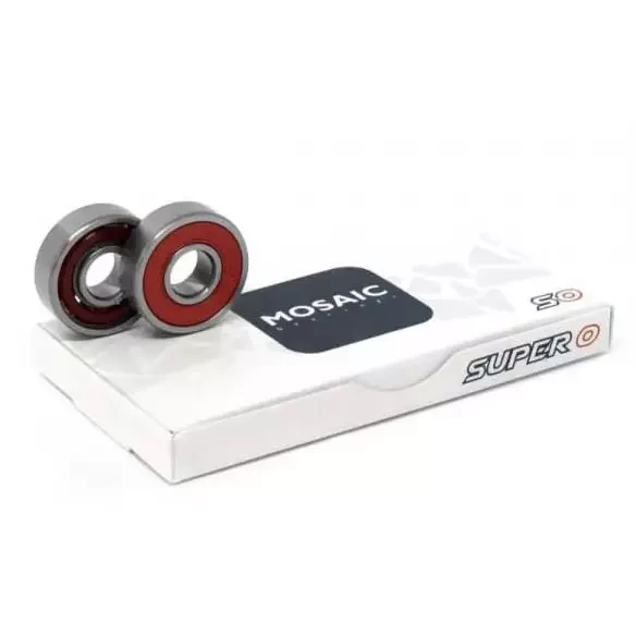 cuscinetti da skateboard Mosaic Super 0 ABEC 5 608RS Red