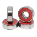 cuscinetti da skateboard Mosaic Super 0 ABEC 5 608RS Red