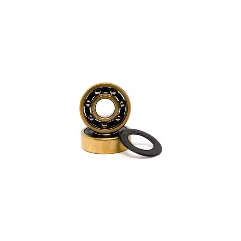 Skateboard Lager Mosaic Titanium 1 ABEC 7 608RS Black