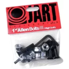 Parafusos de fixação para eixos de skate Jart 1 ''