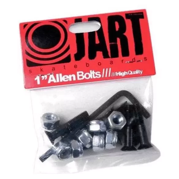 Tornillos de fijación para ejes de skateboard Jart 1''