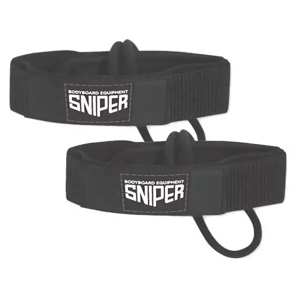 Leash de palmes de bodyboard Sniper deluxe fin tethers