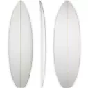Foam pre shapeado Teccel modelo 5
