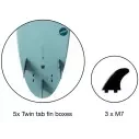 Surfboard NSP Hybrid Element White