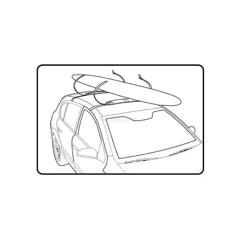 FCS D-Ring Soft Racks Single
