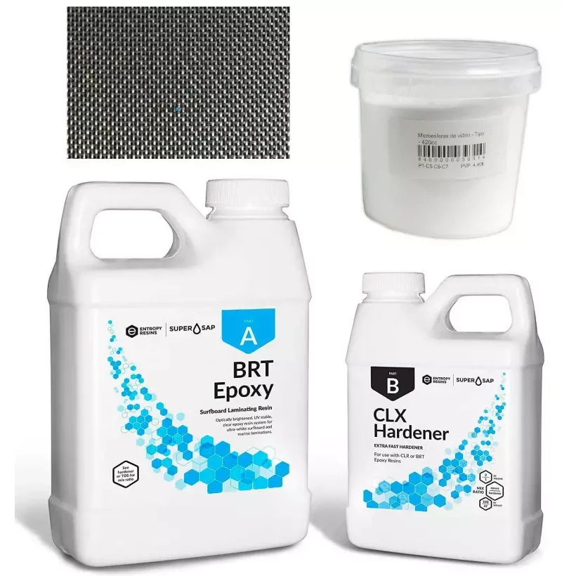 Kit de reparación Epoxy para tabla de surf