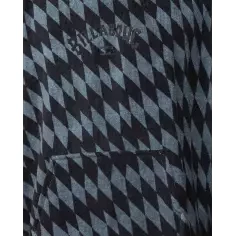 Poncho Billabong Grey Diamonds 2