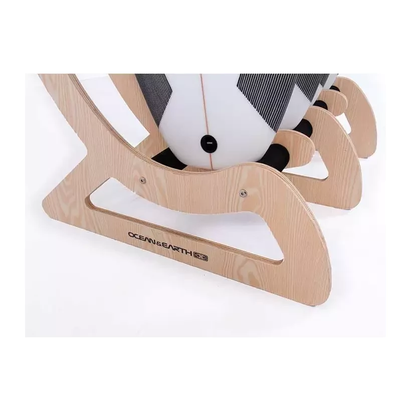 Supporto per tavole da surf Ocean & Earth Timber Free standing rax