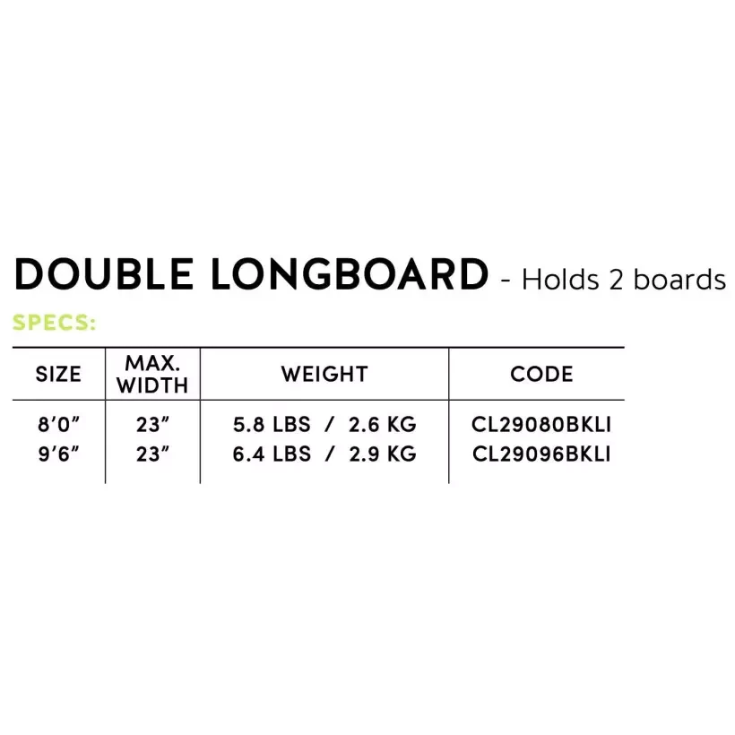 Sacca Creatures Longboard Doppia