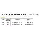 Housse Creatures Longboard Doble