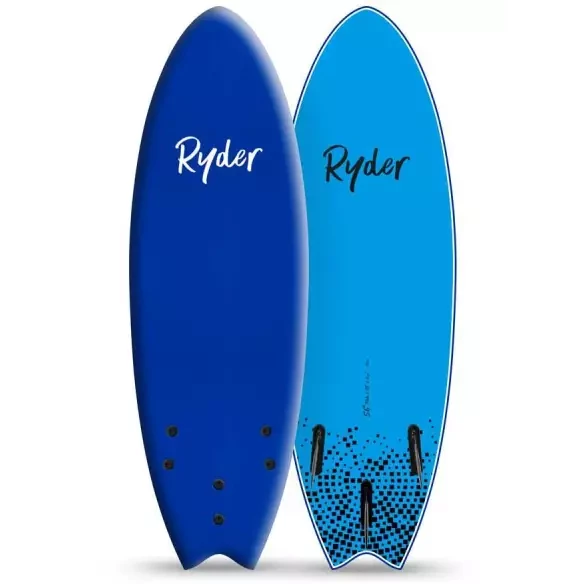 Surfplank softboard Ryder Fish Midnight Blue